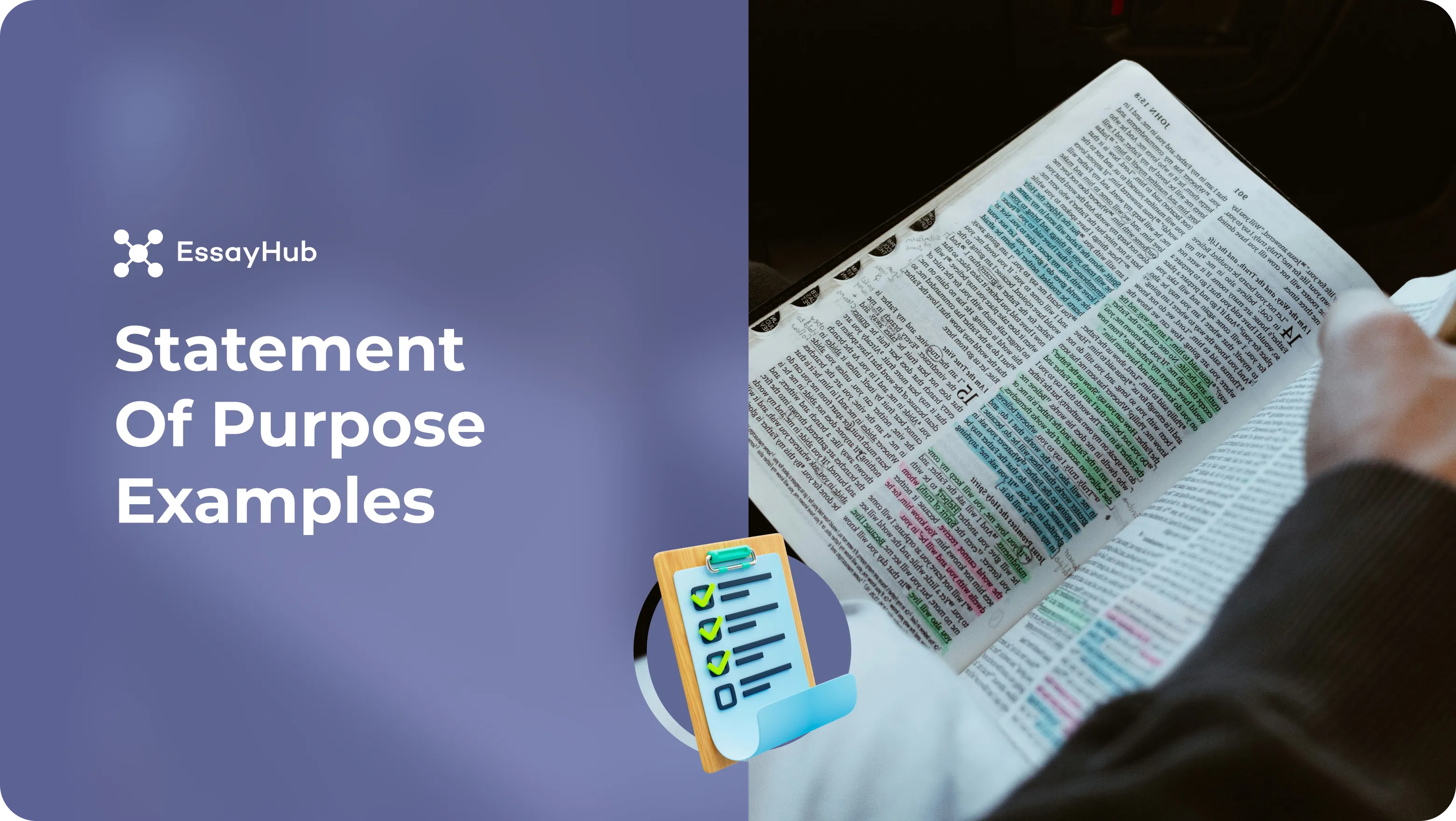 Statement of Purpose Examples